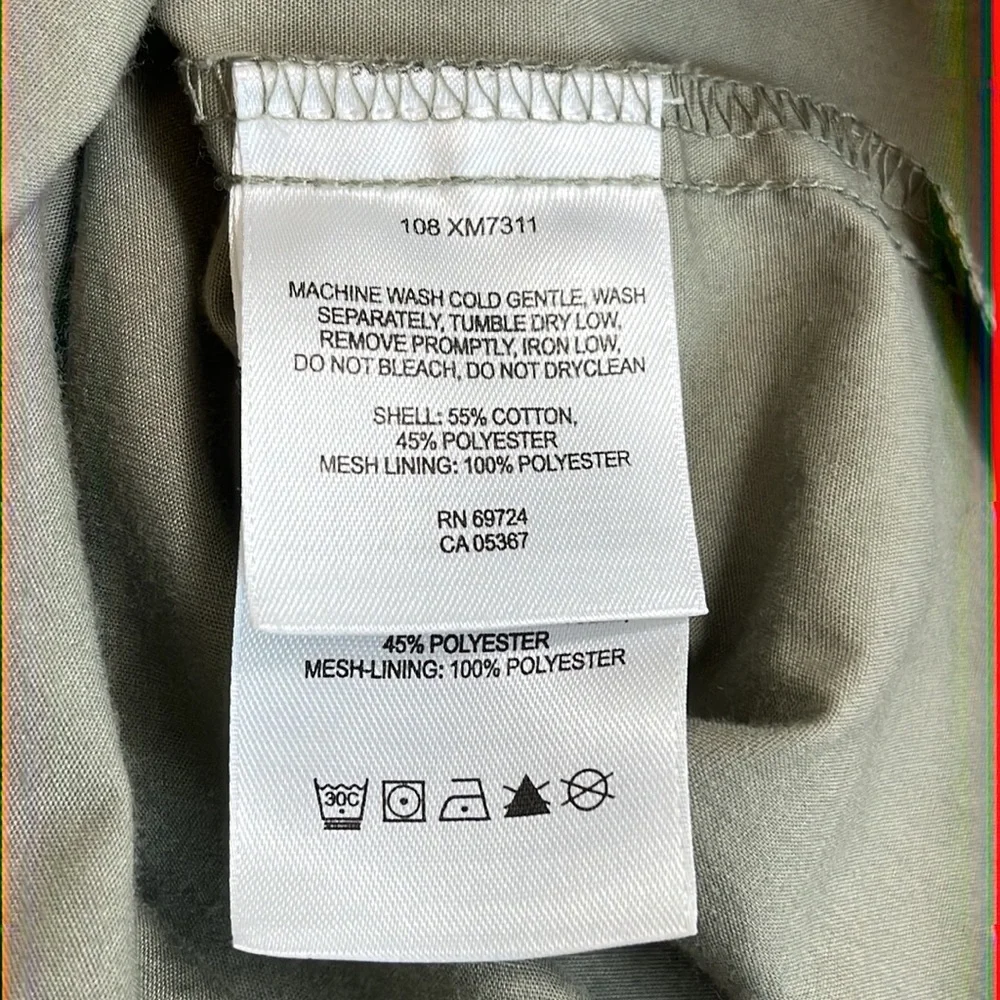 Columbia PFG Fishing Shirt Men's Sie XXL Khaki Tan Tackle Pockets Vented Back - Picture 5 of 14